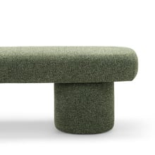 Hera Chenille Ottoman Bench